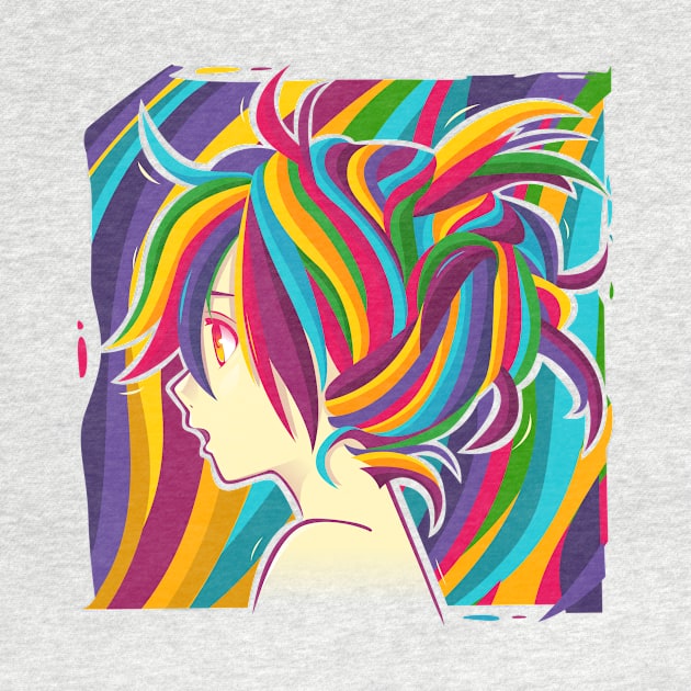 colorful girl #5 by keenkei